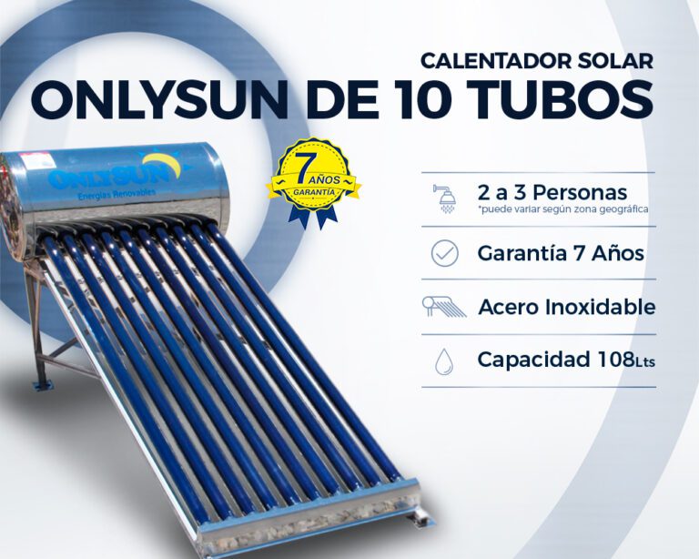 Goma sección Largo OnlySun - Calentadores Solares en Toluca -